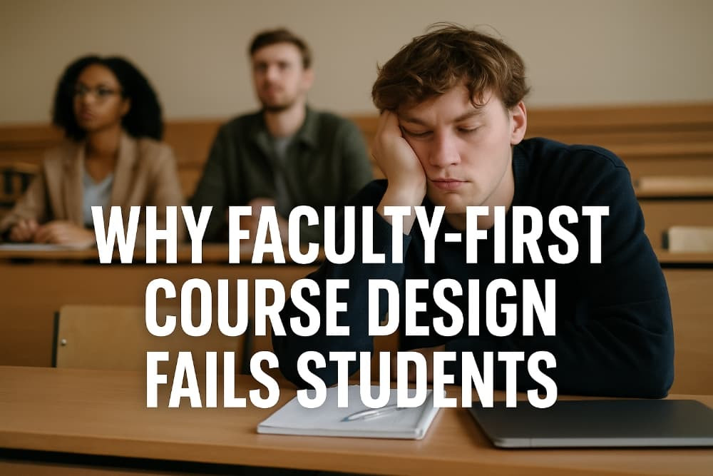 Preoccupied Student Why Faculty-First Design is Failing Students - Babb Education